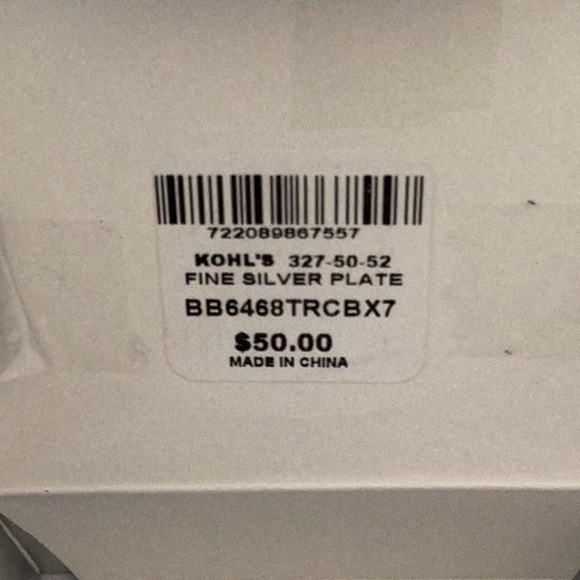 BRILLIANCE NEW IN BOX SLIDER BRACELET MOTHER DAUGHTER TWO TONED GENUINE CRYSTAL - Picture 7 of 7